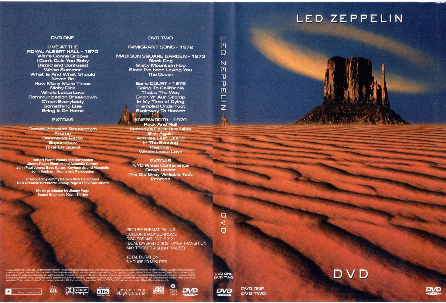Toma Tu DVD Led Zeppelin DVD